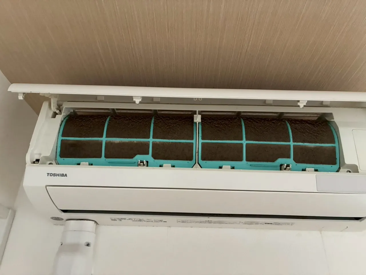 エアコン分解液体洗浄